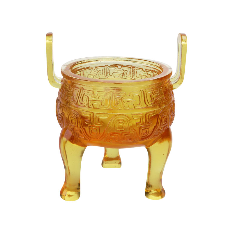 Ukrasi od tronošca od zlatne glazure