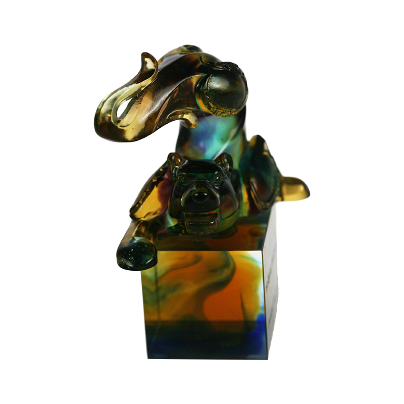 Kristalni pečat od tigrovog stakla