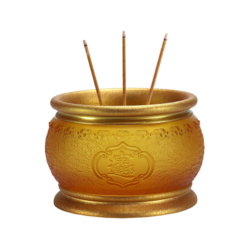 Staklene ponude za budistički hram donose bogatstvo i blago