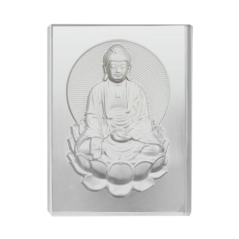 Svijetloplave glazirane Medicine Buddha cigle
