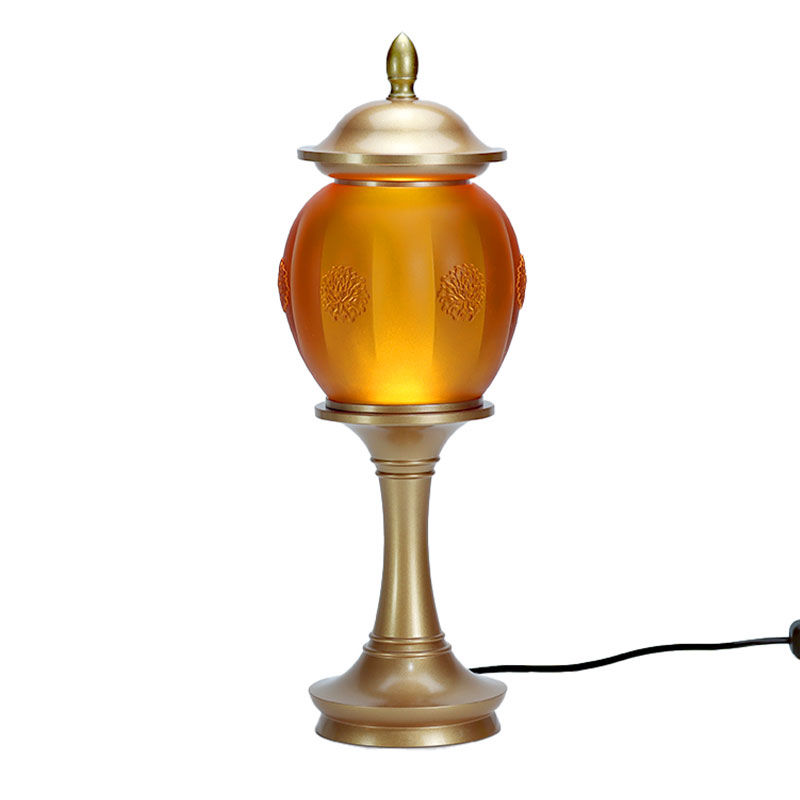 Set poklona od zlatnog stakla za budistički oltar serije