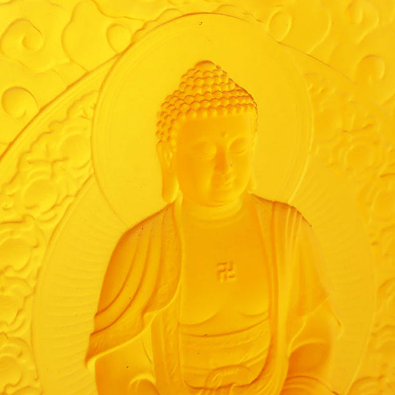 Amitabha Buddha Liuli ukrasna cigla