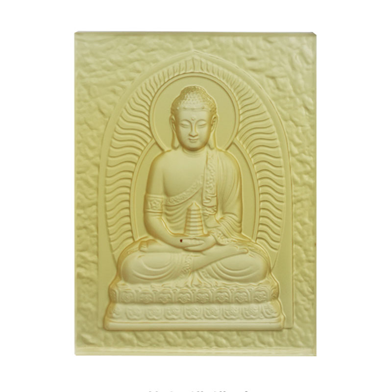 Svijetloplave glazirane Medicine Buddha cigle