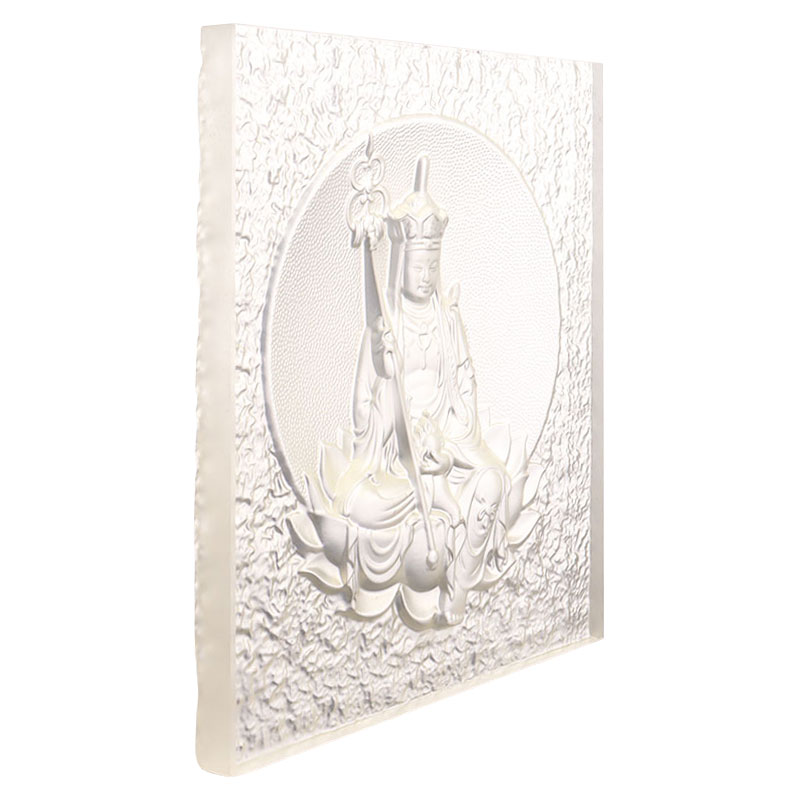 Ksitigarbha Bodhisattva ukrasne Liuli cigle