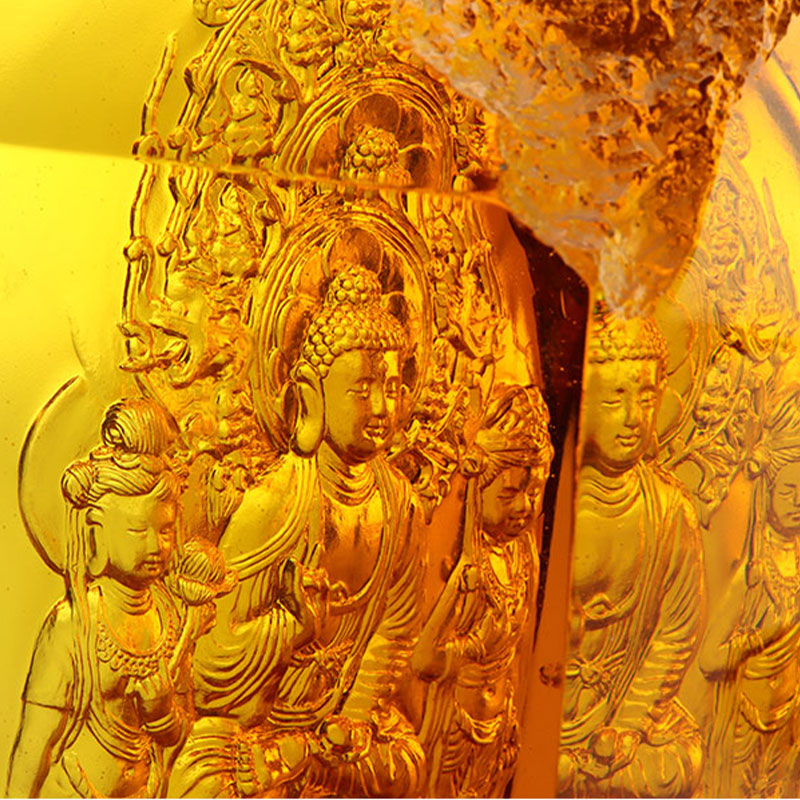 Kristalne statue Bude Amitayus